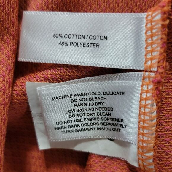 Cutter & Buck CB Drytec Luxe Solid Orange Mens Short Sleeve Polo - Picture 14 of 15